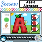 Seesaw Preloaded Back To School Apple Alphabet 