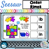 Seesaw Preloaded Onset Rimes CVC Puzzles