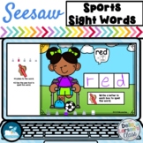 Seesaw Preloaded Sight Word Literacy Center