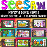 Seesaw Preschool and Kindergarten MEGA ELA , Math and Scie