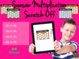 Seesaw Scratch and Solve Multiplication