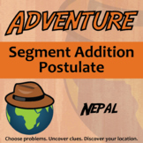 Segment Addition Postulate Activity - Printable & Digital 