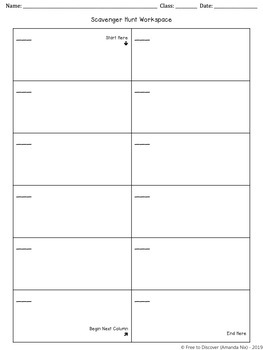 Segment Addition Postulate Scavenger Hunt Activity by Free to Discover