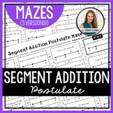 Segment Addition Postulate | Mazes