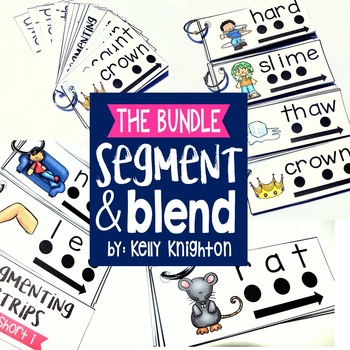 Preview of Segment And Blend Short and Long Vowel BUNDLE