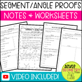 Segment & Angle Geometry Proofs - Logic & Reasoning Guided
