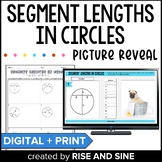 Segment Lengths in Circles Self-Checking Digital Activity 