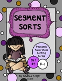 Segment Sorts  {Phonemic Awareness Sorting Series, Set #3}