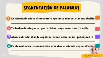 Segmentaciòn de palabras en Español. by Paola Alejandra Lozano Briñez