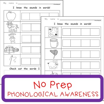 segmenting cvc words phonics worksheets free sample tpt