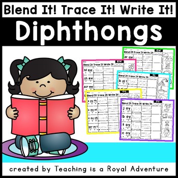 Preview of Segmenting and Blending Words: Diphthongs