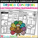 Segundo Grado Morning Work Repaso Conceptos de Matemáticas