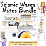 Seismic Waves Notes Bundle
