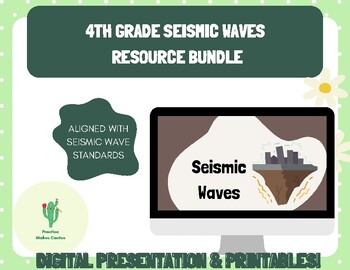 Preview of Seismic Waves PowerPoint and Printable Activity Bundle