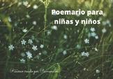 Selección de poemas para niños en español. Poems book for 