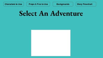 Preview of Select An Adventure - Creative Story Writing Project / Unit