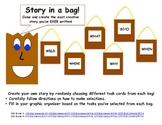 Select a story AT HOME! Creative writing IS IN a bag! Gr. 