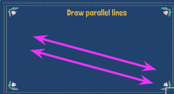 Preview of Select & draw lines, line segments, rays, parallel lines, & perpendicular lines