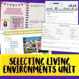 Selecting Living Environments Unit | Housing & Interior De