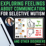 Selective Mutism & other Speech Disorders | Boom Cards for