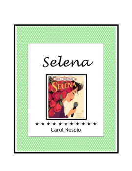 Preview of Selena ~ Movie Guide + Word Search + Pre- and Post-Viewing Overheads