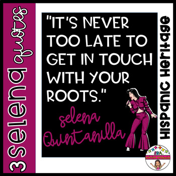 Preview of Selena Quintanilla Bulletin Board ENGLISH