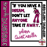 Selena Quintanilla Bulletin Board ENGLISH & SPANISH