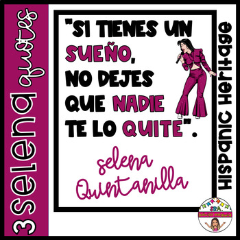 Preview of Selena Quintanilla Bulletin Board SPANISH