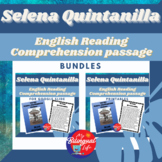 Selena Quintanilla - English Biography Activity Bundle - W