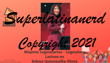 Preview of Selena Quintanilla-Perez Powerpoint