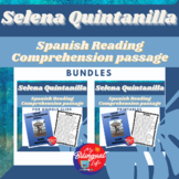 Selena Quintanilla - Spanish Biography Activity Bundle - W