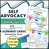 Self-Advocacy COMMUNITY Life Skills Problem Solving Scenar