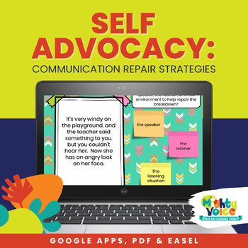 Preview of Self Advocacy Communication Repair Strategies for Deaf/HOH