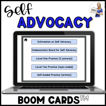 Preview of Self Advocacy: Functional Life Skills Problem Solving Boom Cards