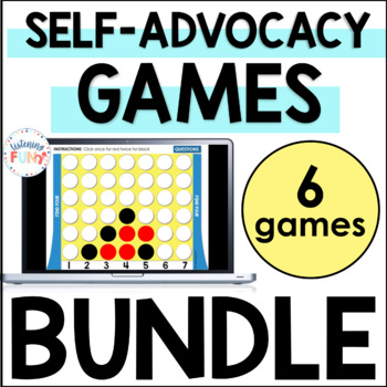 Preview of Self-Advocacy Games Deaf Education Bundle