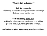 Self-Advocacy: Guided Lesson & Activity