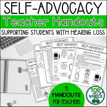 Preview of Self-Advocacy Handouts for Teachers
