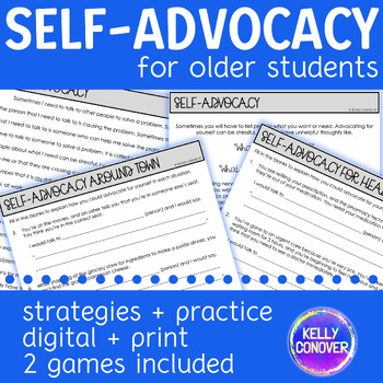 Preview of Self-Advocacy Practice, Games and Strategies