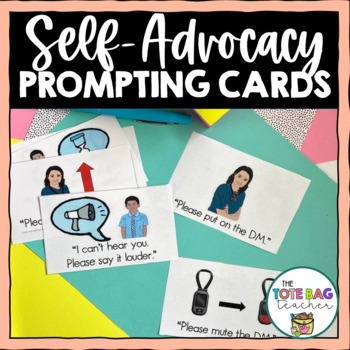 Preview of Self-Advocacy Prompting Cards for D/HH Students