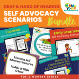All Ages Self Advocacy Skills Conversation Starters BUNDLE
