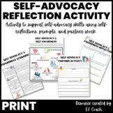Self-Advocacy & Self-Awareness Reflection with Scenarios