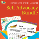 Self Advocacy Skills Bundle for Deaf Education Speech Lang