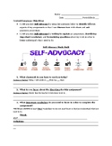 Self-Advocacy Study Hall
