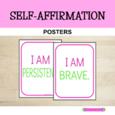 Self Affirmation Posters for Preschool, Pre-K, and Kinderg