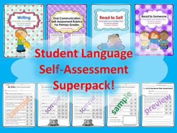 Preview of Self-Assessments & Checklists: Reading, Writing, Speaking, Listening (American)