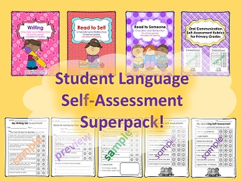 Preview of Self-Assessments & Checklists: Reading, Writing, Speaking, Listening (Canadian)