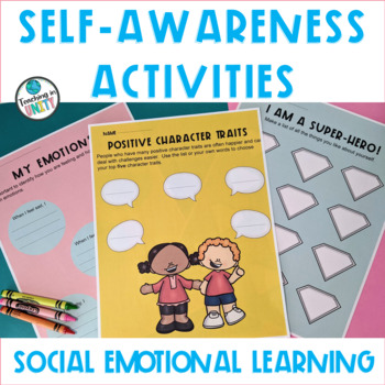 Preview of Self Awareness Activities for Elementary Students