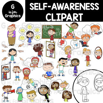 Preview of Self-Awareness Clipart​