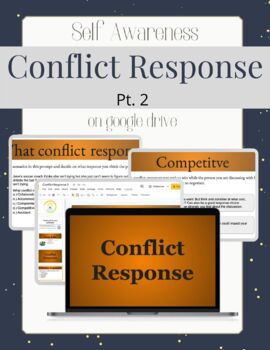 Preview of Self Awareness "Conflict Response" NO PREP, pt. 2