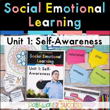 Preview of Self-Awareness - Social Emotional Learning Skills Lessons & Activities
